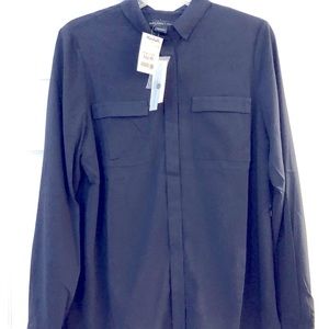 Joan Vass Button Up Blouse